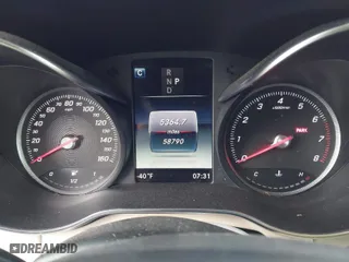 2018 Mercedes-Benz GLC with VIN WDC0G4JB2JV040730, listed as a IAAI auction lot 41709352 with 58,790 mi miles. Bid and sale history available at carsss.com. Image 7.
