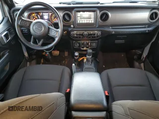 2022 Jeep Wrangler Unlimited Willys Sport with VIN 1C4HJXDM8NW224563, listed as a Copart auction lot 87717815 with 25,872 mi miles and Salvage Title. Bid and sale history available at DreamBid. Image 8.