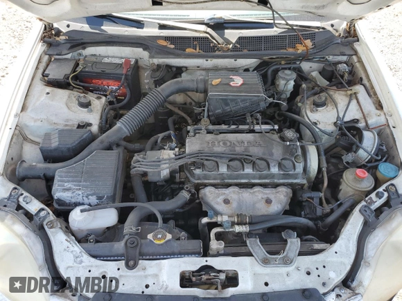 1997 Honda Civic LX with VIN 1HGEJ6672VL028626, listed as a Copart auction lot 44338115 with 120,199 mi miles and Salvage Title. Bid and sale history available at carsss.com. Image 11.
