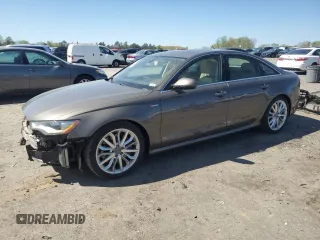 2012 Audi A6 3.0T Prestige with VIN WAUHGAFCXCN138140, listed as a Copart auction lot 53477255 with 189,218 mi miles and Clean Title. Bid and sale history available at carsss.com. Image 1.