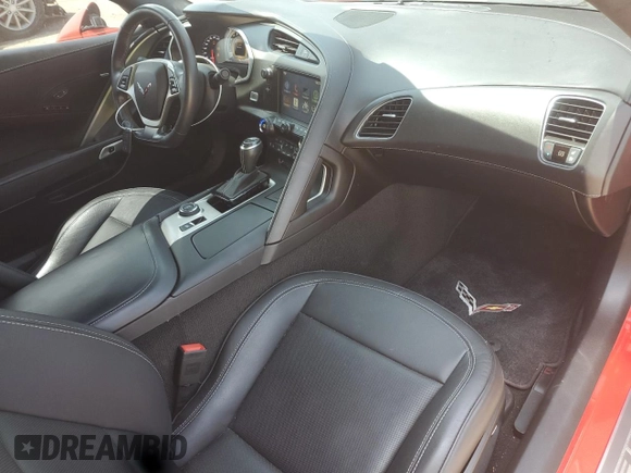 2016 Chevrolet Corvette Z51 3LT с VIN 1G1YM2D79G5112599, выставлен на аукционе Copart как лот 59691115 с пробегом 41 882 миль миль и Списание • Salvage title. История ставок и продаж доступна на DreamBid. Изображение 8.