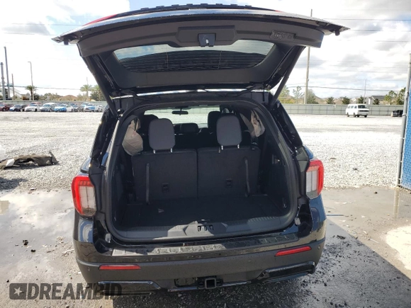 2025 Ford Explorer ST-Line with VIN 1FMUK7KH6SGA64976, listed as a Copart auction lot 46298065 with 1,346 mi miles and Salvage title. Bid and sale history available at DreamBid. Image 6.