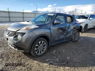 2012 Nissan Juke SL with VIN JN8AF5MV7CT107964, listed as a Copart auction lot 45016705 with 142,375 mi miles and Salvage Title. Bid and sale history available at carsss.com. Image 1.