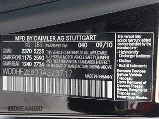 2011 Mercedes-Benz E 350 Luxury with VIN WDDHF2EB0BA323717, listed as a IAAI auction lot 41956889 with 128,957 mi miles and . Bid and sale history available at DreamBid. Image 9.