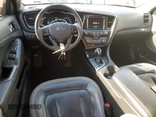 2012 Kia Optima Hybrid with VIN KNAGM4AD7C5024862, listed as a Copart auction lot 53484245 with 132,583 mi miles and Salvage Title. Bid and sale history available at carsss.com. Image 8.