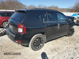 2014 Jeep Compass Altitude with VIN 1C4NJCBAXED819544, listed as a Copart auction lot 48363705 with 112,513 mi miles and Salvage Title. Bid and sale history available at DreamBid. Image 3.