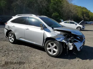 2015 Lexus RX 350 with VIN 2T2BK1BA2FC291237, listed as a Copart auction lot 54746945 with 155,541 mi miles and Salvage Title. Bid and sale history available at DreamBid. Image 4.