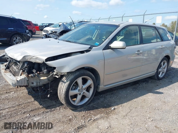 2007 Mazda 6 S Sport VE with VIN 1YVHP82D975M15189, listed as a IAAI auction lot 40605121 with 203,616 mi miles and . Bid and sale history available at carsss.com. Image 2.