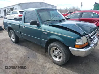 1998 Ford Ranger XL z VIN 1FTYR10CXWUB48957, wystawiony jako IAAI lot #41691190 z przebiegiem 225 592 mil mil oraz . Historia ofert i sprzedaży dostępna na DreamBid. Obrazek 1.