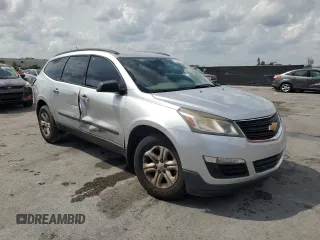 2015 Chevrolet Traverse LS with VIN 1GNKRFED5FJ208320, listed as a Copart auction lot 51579405 with 141,961 mi miles and Salvage Title. Bid and sale history available at DreamBid. Image 4.
