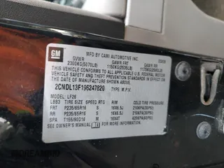 2009 Chevrolet Equinox LS with VIN 2CNDL13F196247820, listed as a Copart auction lot 43920755 with 127,125 mi miles and Clean Title. Bid and sale history available at carsss.com. Image 16.