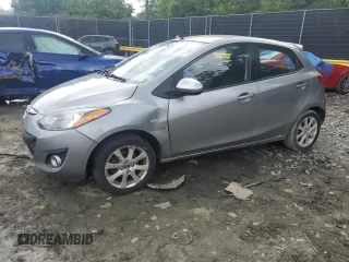 2013 Mazda 2 Touring z VIN JM1DE1LZ7D0153662, wystawiony jako Copart lot #58562435 z przebiegiem 109 329 mil mil oraz Szkoda całkowita • Salvage title. Historia ofert i sprzedaży dostępna na DreamBid. Obrazek 1.