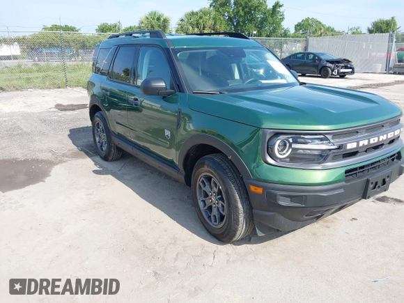 2024 Ford Bronco Sport Big Bend z VIN 3FMCR9B60RRE84253, wystawiony jako IAAI lot #42379244 z przebiegiem 3 587 mil mil oraz . Historia ofert i sprzedaży dostępna na DreamBid. Obrazek 1.