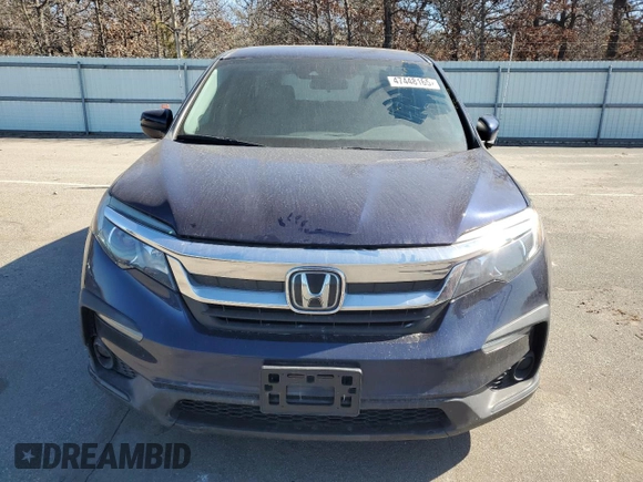 2019 Honda Pilot LX with VIN 5FNYF5H1XKB026833, listed as a Copart auction lot 47448165 with 92,370 mi miles and Clean Title. Bid and sale history available at DreamBid. Image 5.