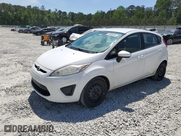 2013 Ford Fiesta S with VIN 3FADP4TJ0DM161708, listed as a Copart auction lot 53965835 with 170,275 mi miles and Salvage title. Bid and sale history available at DreamBid. Image 1.