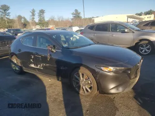 2021 Mazda 3 Select with VIN JM1BPBKL9M1345549, listed as a Copart auction lot 80771954 with 59,400 mi miles and Salvage title. Bid and sale history available at DreamBid. Image 4.
