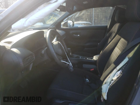 2024 Honda HR-V Sport with VIN 3CZRZ2H51RM759334, listed as a Copart auction lot 87272894 with 21,509 mi miles and Salvage title. Bid and sale history available at DreamBid. Image 7.