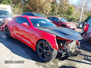 2016 Chevrolet Camaro 2SS with VIN 1G1FH1R79G0128197, listed as a IAAI auction lot 41846072 with 109,132 mi miles. Bid and sale history available at carsss.com. Image 1.