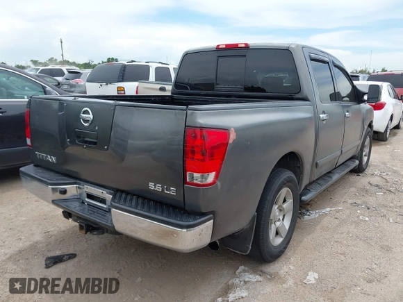 2004 Nissan Titan SE with VIN 1N6AA07AX4N590102, listed as a IAAI auction lot 42575732 with 307,316 mi miles and . Bid and sale history available at DreamBid. Image 4.