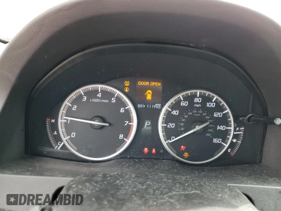 2015 Acura RDX with VIN 5J8TB4H3XFL007043, listed as a Copart auction lot 51367695 with 111,955 mi miles and Salvage Title. Bid and sale history available at carsss.com. Image 9.