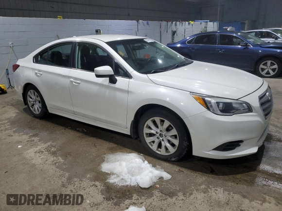 2017 Subaru Legacy Premium with VIN 4S3BNAC65H3027835, listed as a Copart auction lot 45411895 with 122,388 mi miles and Salvage Title. Bid and sale history available at DreamBid. Image 4.