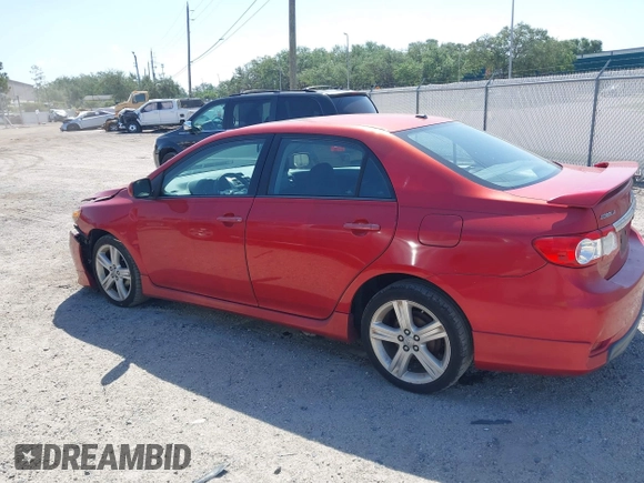 2013 Toyota Corolla L with VIN 2T1BU4EE6DC983318, listed as a IAAI auction lot 42013381 with 189,649 mi miles. Bid and sale history available at carsss.com. Image 13.