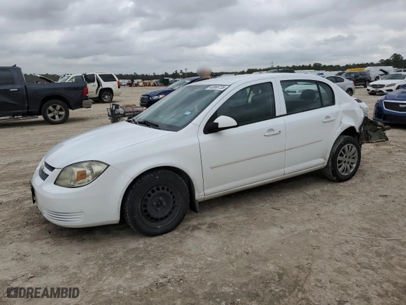 2010 Chevrolet Cobalt LT w/1LT with VIN 1G1AD5F56A7207339, listed as a Copart auction lot 43869735 with 102,929 mi miles and Salvage Title. Bid and sale history available at carsss.com. Image 1.