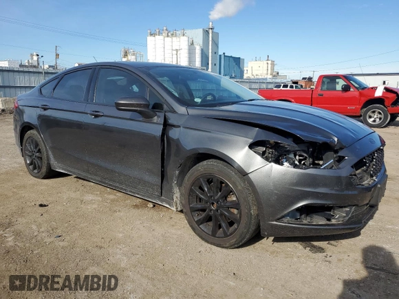 2017 Ford Fusion SE with VIN 3FA6P0HD1HR321110, listed as a Copart auction lot 79839564 with 0 mi miles and Salvage Title. Bid and sale history available at carsss.com. Image 4.