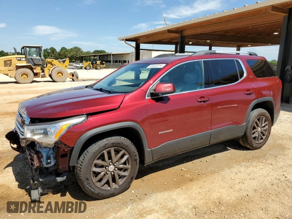 2018 GMC Acadia SLT with VIN 1GKKNMLA1JZ143532, listed as a Copart auction lot 60463514 with 130,214 mi miles and Salvage Title. Bid and sale history available at DreamBid. Image 1.