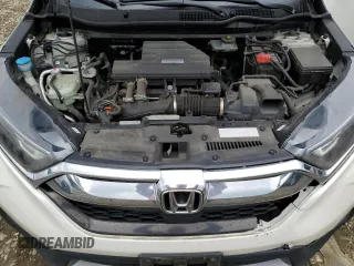 2018 Honda CR-V EX with VIN 2HKRW2H5XJH648371, listed as a Copart auction lot 52927265 with 83,127 mi miles and Salvage Title. Bid and sale history available at DreamBid. Image 12.