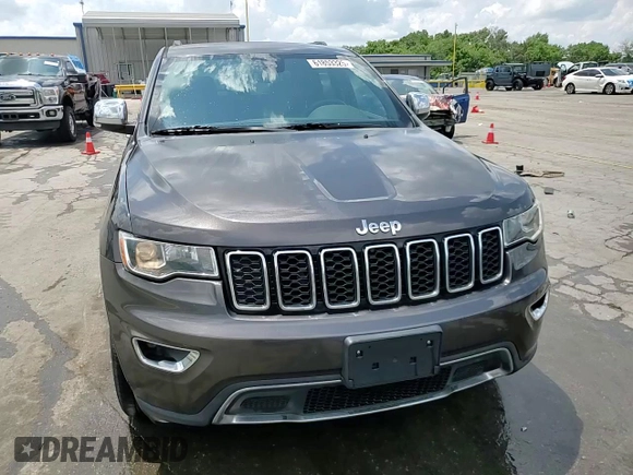 2018 Jeep Grand Cherokee Limited with VIN 1C4RJEBG1JC300335, listed as a Copart auction lot 61853325 with 107,137 mi miles and Salvage title. Bid and sale history available at DreamBid. Image 14.