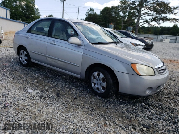 2006 Kia Spectra EX with VIN KNAFE121865239151, listed as a Copart auction lot 67760664 with 133,146 mi miles and Clean Title. Bid and sale history available at DreamBid. Image 4.