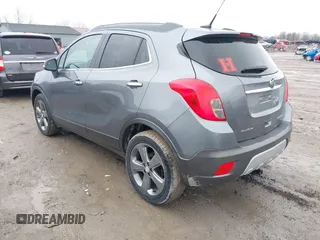 2014 Buick Encore with VIN KL4CJASB7EB592744, listed as a IAAI auction lot 41991047 with 92,702 mi miles. Bid and sale history available at carsss.com. Image 3.