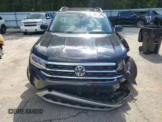 2021 Volkswagen Atlas SEL with VIN 1V2ER2CA5MC542810, listed as a Copart auction lot 57243245 with 104,505 mi miles and Salvage title. Bid and sale history available at DreamBid. Image 5.