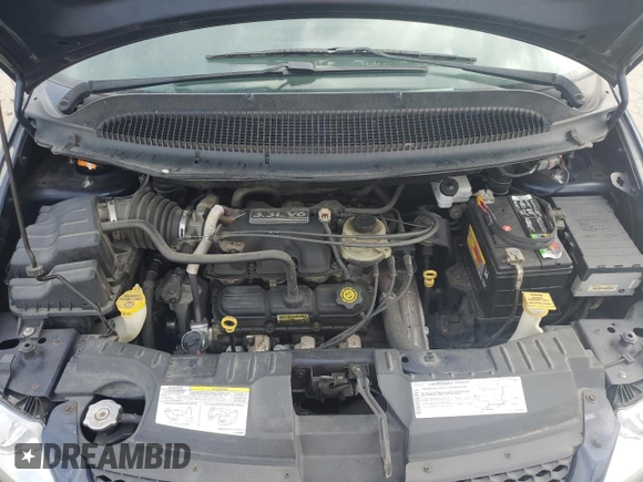 2004 Dodge Caravan SE with VIN 1D4GP24R94B596320, listed as a Copart auction lot 61077445 with 86,642 mi miles and Salvage title. Bid and sale history available at DreamBid. Image 12.