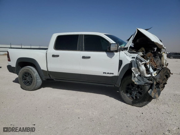 2022 Ram 1500 TRX with VIN 1C6SRFU92NN270357, listed as a Copart auction lot 49420095 with 37,517 mi miles and Salvage Title. Bid and sale history available at carsss.com. Image 4.