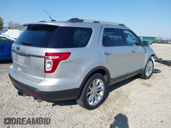 2011 Ford Explorer XLT with VIN 1FMHK8D85BGA21377, listed as a IAAI auction lot 41784792 with 192,114 mi miles and . Bid and sale history available at carsss.com. Image 4.