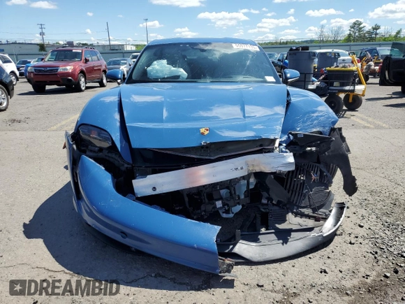 2021 Porsche Taycan 4S with VIN WP0AB2Y13MSA41808, listed as a Copart auction lot 55977135 with 28,724 mi miles and Salvage title. Bid and sale history available at DreamBid. Image 5.