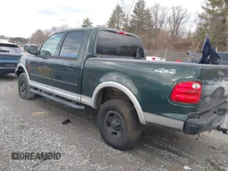 2002 Ford F-150 XLT with VIN 1FTRW08642KD38345, listed as a IAAI auction lot 41461370 with 1 mi miles. Bid and sale history available at carsss.com. Image 3.