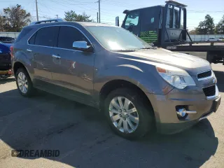 2010 Chevrolet Equinox LTZ with VIN 2CNFLGEY2A6286933, listed as a Copart auction lot 49306995 with 158,731 mi miles and Salvage Title. Bid and sale history available at DreamBid. Image 4.