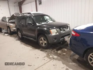 2005 Nissan Xterra S with VIN 5N1AN08U95C633157, listed as a IAAI auction lot 41277946 with 213,067 mi miles. Bid and sale history available at carsss.com. Image 1.