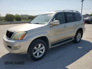 2008 Lexus GX 470 z VIN JTJBT20X680154357, wystawiony jako Copart lot #52054195 z przebiegiem 152 754 mil mil oraz Tytuł czysty. Historia ofert i sprzedaży dostępna na DreamBid. Obrazek 1.