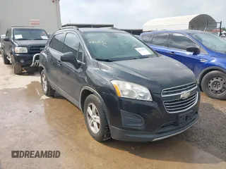 2016 Chevrolet Trax LT with VIN KL7CJLSB3GB668848, listed as a IAAI auction lot 42111976 with 44,363 mi miles and . Bid and sale history available at carsss.com. Image 1.