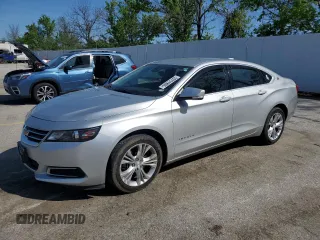 2015 Chevrolet Impala LT z VIN 2G1125S33F9219111, wystawiony jako Copart lot #53751905 z przebiegiem 104 064 mil mil oraz Szkoda całkowita • Salvage title. Historia ofert i sprzedaży dostępna na DreamBid. Obrazek 1.
