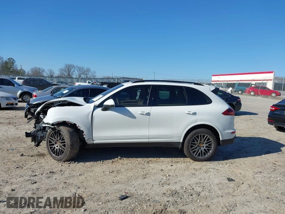 2017 Porsche Cayenne with VIN WP1AA2A24HKA86733, listed as a IAAI auction lot 41499407 with 94,004 mi miles. Bid and sale history available at carsss.com. Image 14.
