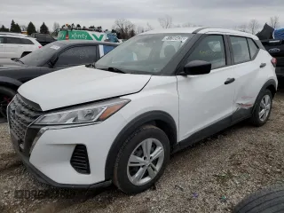 2022 Nissan Kicks S with VIN 3N1CP5BVXNL502607, listed as a Copart auction lot 51700435 with 100,906 mi miles and Clean Title. Bid and sale history available at carsss.com. Image 1.