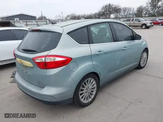2013 Ford C-Max Hybrid SEL with VIN 1FADP5BU8DL523402, listed as a IAAI auction lot 41676386 with 214,649 mi miles. Bid and sale history available at carsss.com. Image 4.