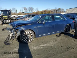 2018 Lincoln Continental Black Label with VIN 1LN6L9BC4J5612294, listed as a Copart auction lot 84707974 with 74,027 mi miles and Salvage Title. Bid and sale history available at carsss.com. Image 1.