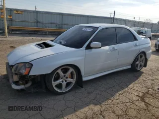 2005 Subaru Impreza Sedan (Natl) WRX STi w/Gold Wheels with VIN JF1GD70625L520518, listed as a Copart auction lot 78147134 with 159,085 mi miles and Non Repairable. Bid and sale history available at carsss.com. Image 1.