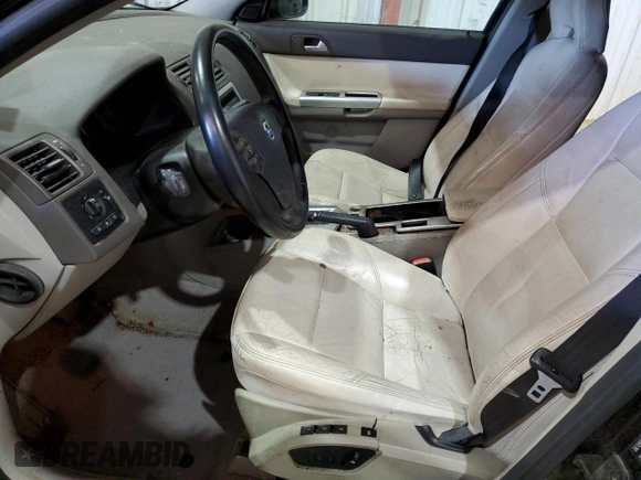 2011 Volvo S40 with VIN YV1672MS3B2539324, listed as a Copart auction lot 41871775 with 191,369 mi miles and Salvage Title. Bid and sale history available at carsss.com. Image 7.